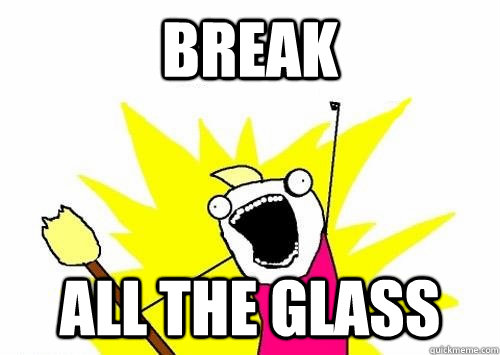 break all the glass - Whenever I play on Terminal in MW2