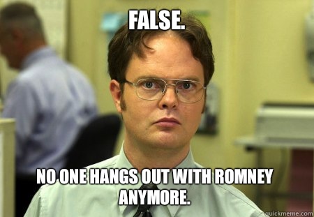 False False nothing and orange do not rhyme - Dwight