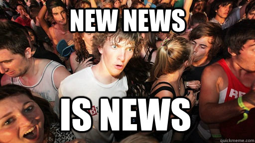 new news is news - Sudden Clarity Clarence