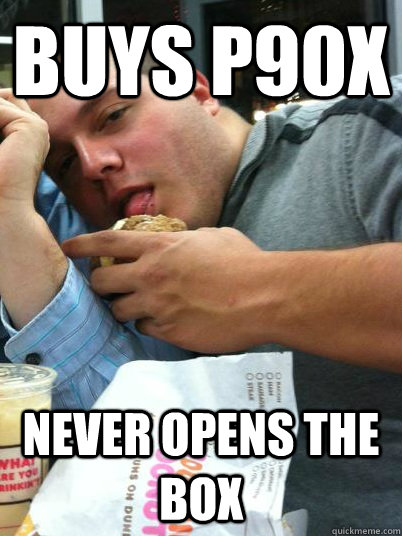 buys p90x never opens the box - Fat Jerk Jon