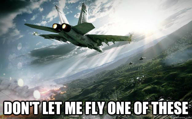 dont let me fly one of these - BF3 Jet