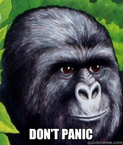 dont panic - gorilla munch