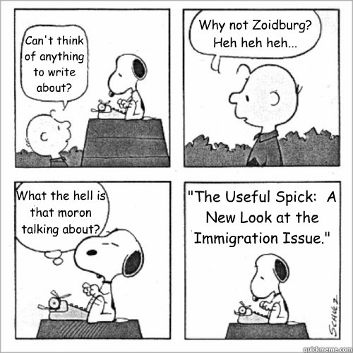 cant think of anything to write about why not zoidburg - Shitty Peanuts