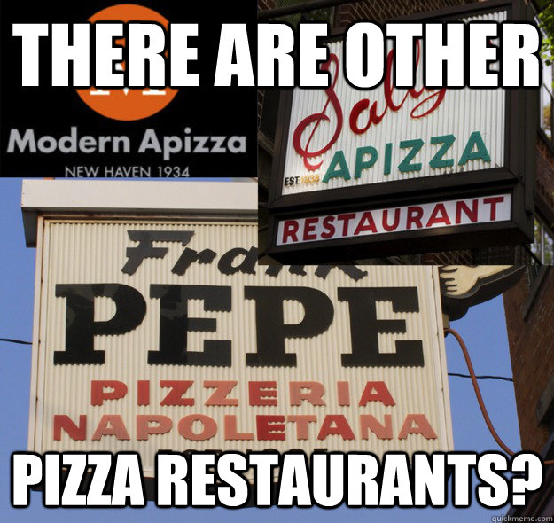 there are other pizza restaurants -