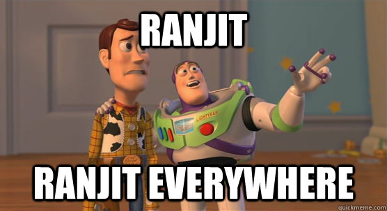 ranjit ranjit everywhere - Toy Story Everywhere