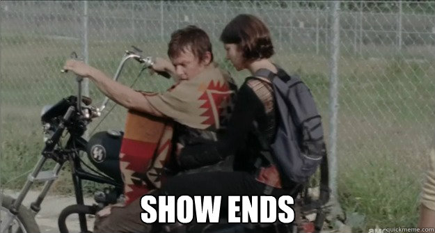 show ends -