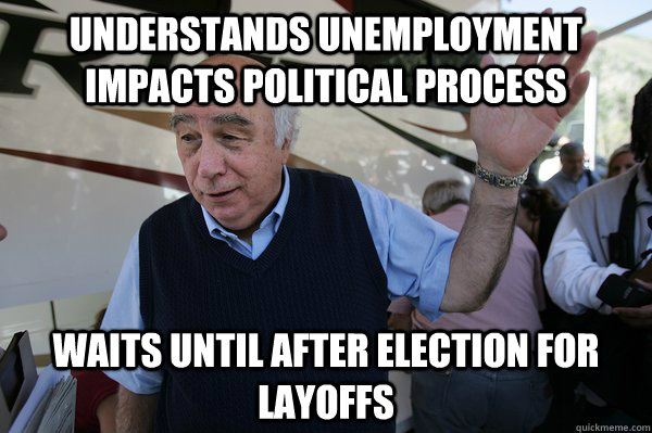 understands unemployment impacts political process waits unt - Good Guy Coal CEO