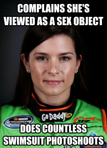 complains shes viewed as a sex object does countless swimsu -