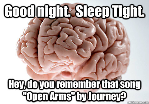 good night sleep tight hey do you remember that song op - Scumbag Brain