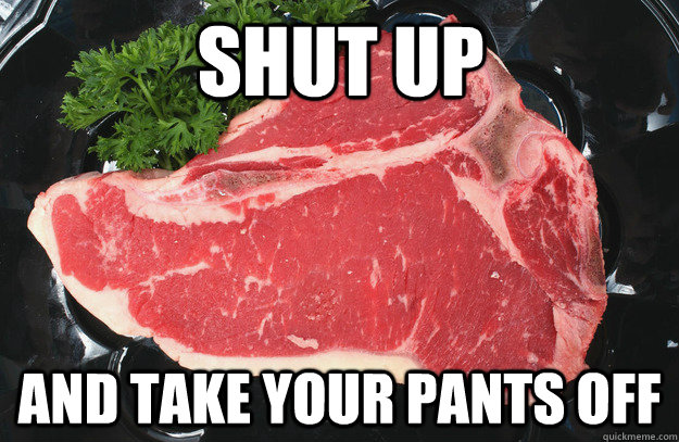 shut up and take your pants off - viewing of husband
