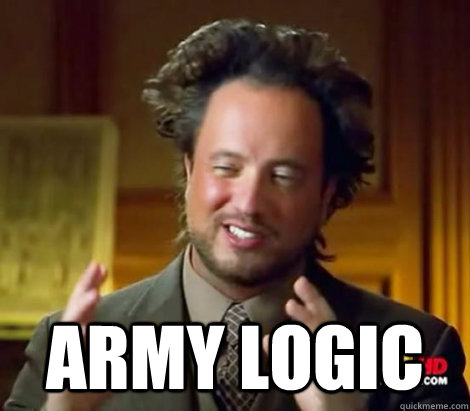 army logic - Aliens Dude