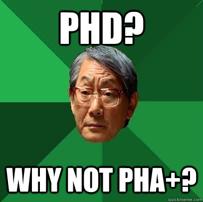 phd why not pha - ASIAN FATHER