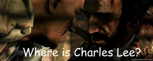 where is charles lee - Confused Connor