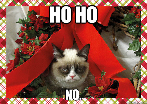 ho ho no - Grumpy holidays