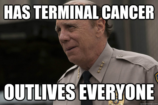 has terminal cancer outlives everyone -