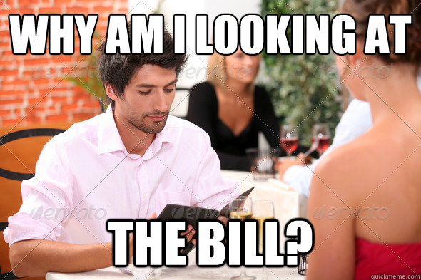 why am i looking at the bill -