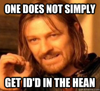 one does not simply get idd in the hean -