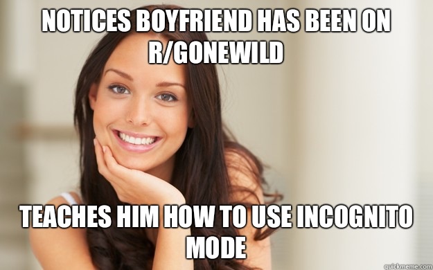 notices boyfriend has been on rgonewild Teaches him how to u - Good Girl Gina