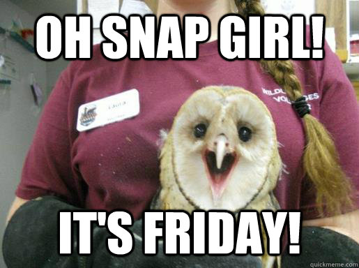 oh snap girl its friday -