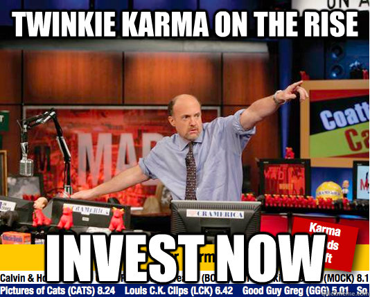 twinkie karma on the rise invest now - Mad Karma with Jim Cramer