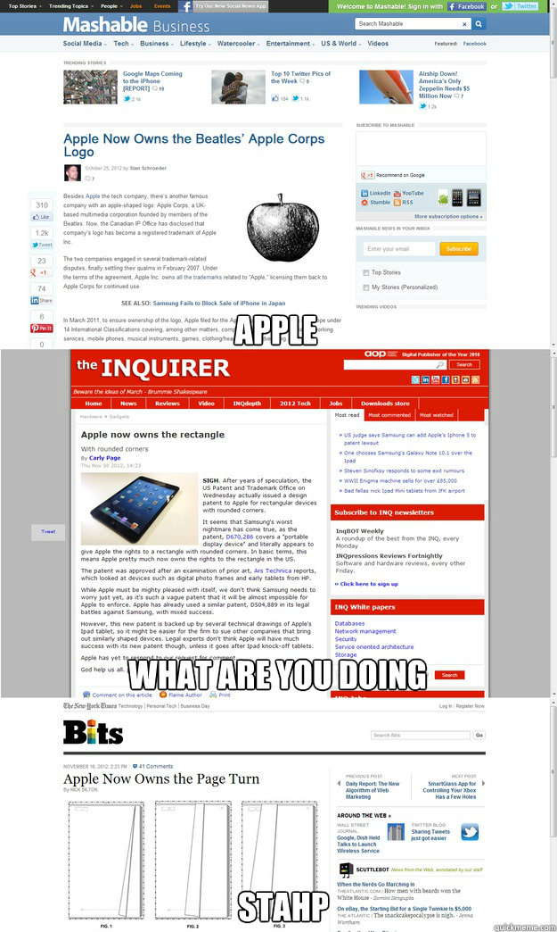 apple what are you doing stahp -