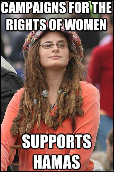 campaigns for the rights of women supports hamas - College Liberal