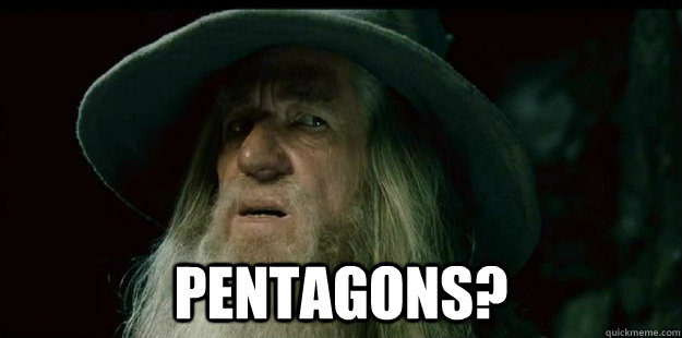 pentagons - I have no memory Gandalf