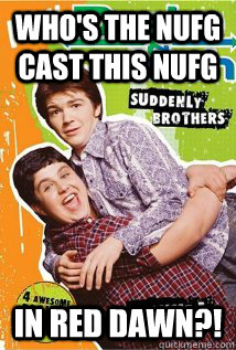 whos the nufg cast this nufg in red dawn -