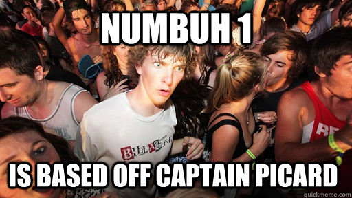 numbuh 1 is based off captain picard - Sudden Clarity Clarence