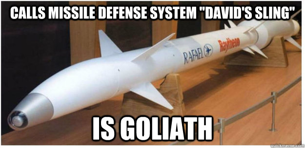 calls missile defense system davids sling is goliath - Clueless Country