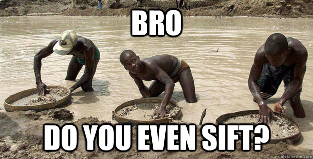 bro do you even sift -