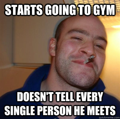 starts going to gym doesnt tell every single person he meet - GGG plays SC