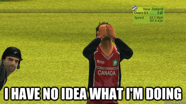 i have no idea what im doing -
