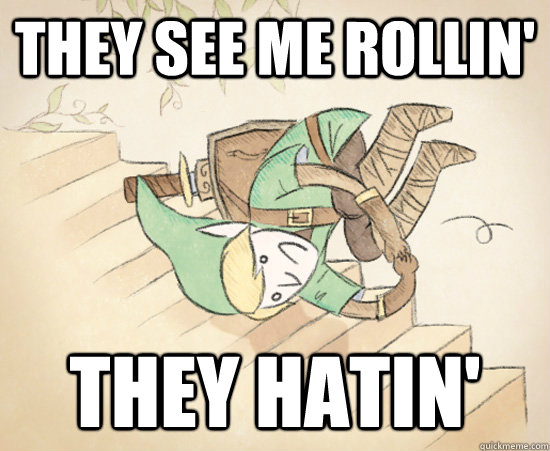 they see me rollin they hatin -
