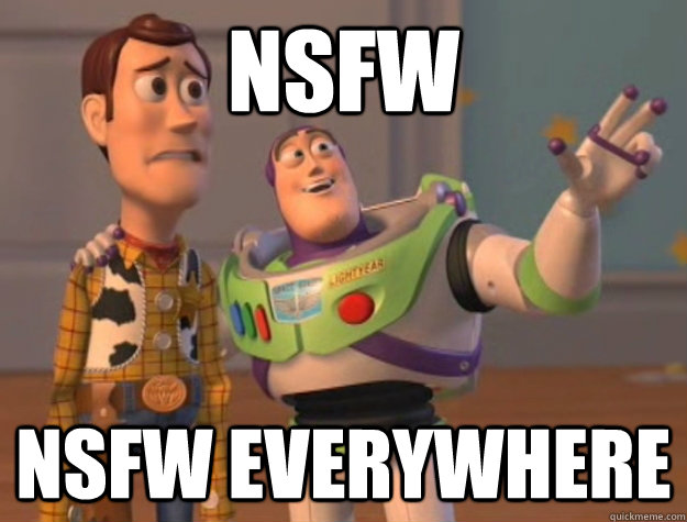 nsfw nsfw everywhere - Buzz Lightyear
