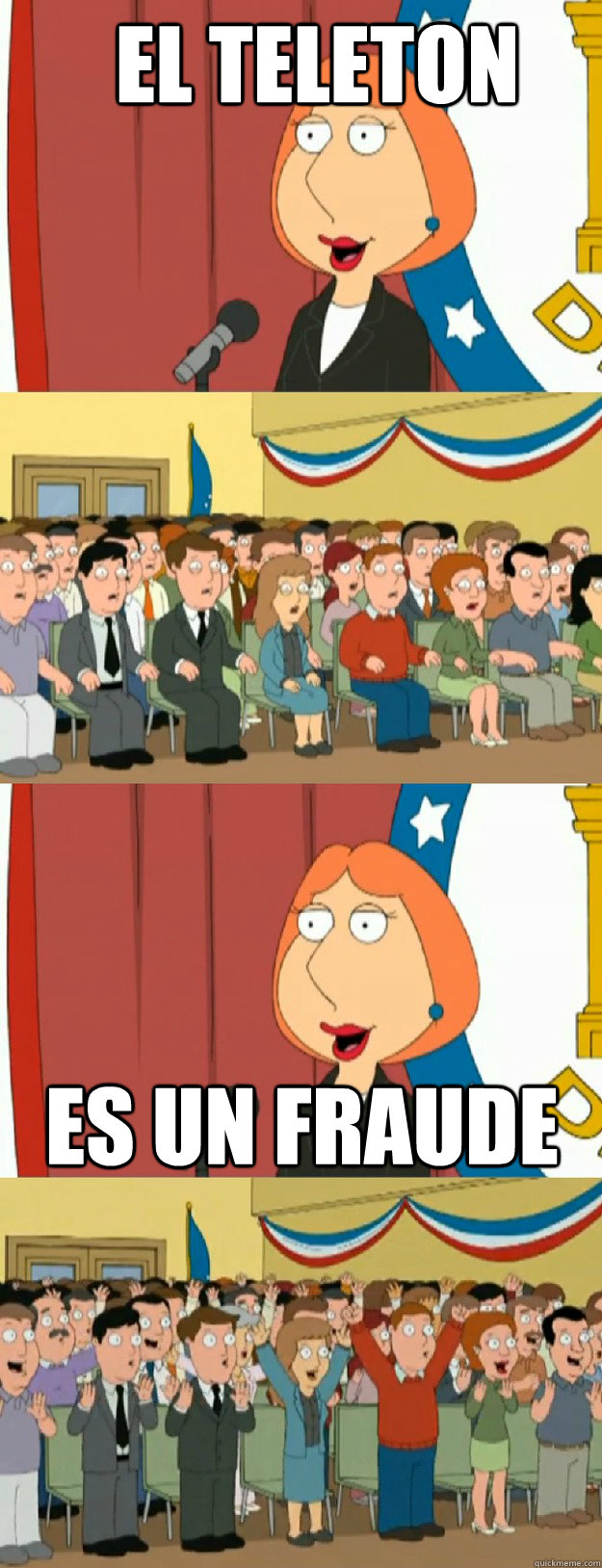 el teleton es un fraude - Lois Griffin