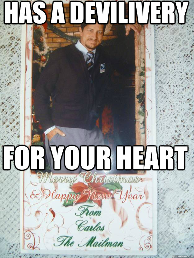 has a devilivery for your heart -