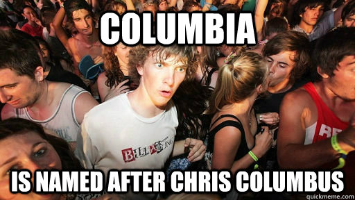 columbia is named after chris columbus -