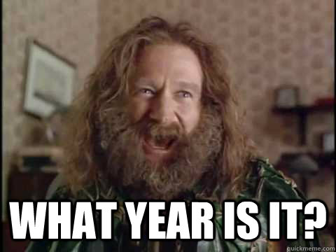 what year is it - Jumanji