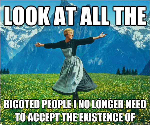 look at all the bigoted people i no longer need to accept th - Look At All The Fucks I Give