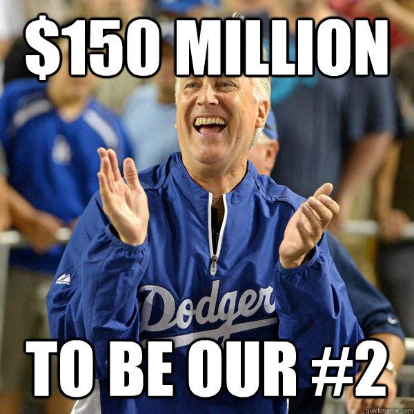 150 million to be our 2 - Mark Walter dunt give a fuck