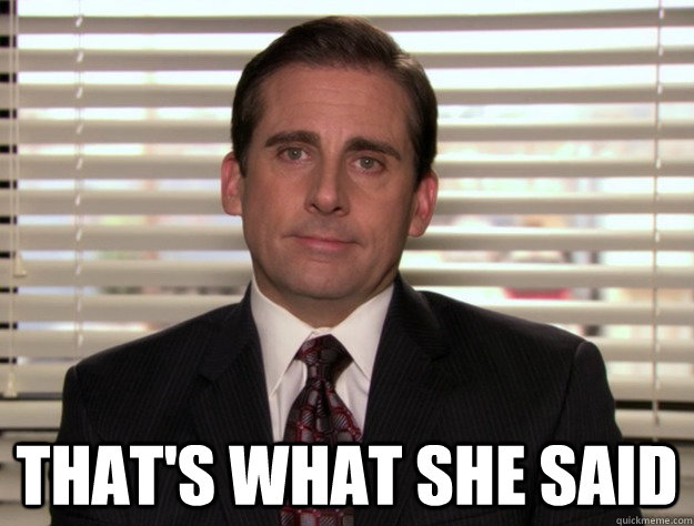 thats what she said - Michael Scott Reacts to Mass Effect Ending
