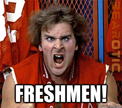 freshmen -