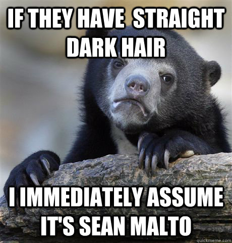 if they have straight dark hair i immediately assume its s - Confession
