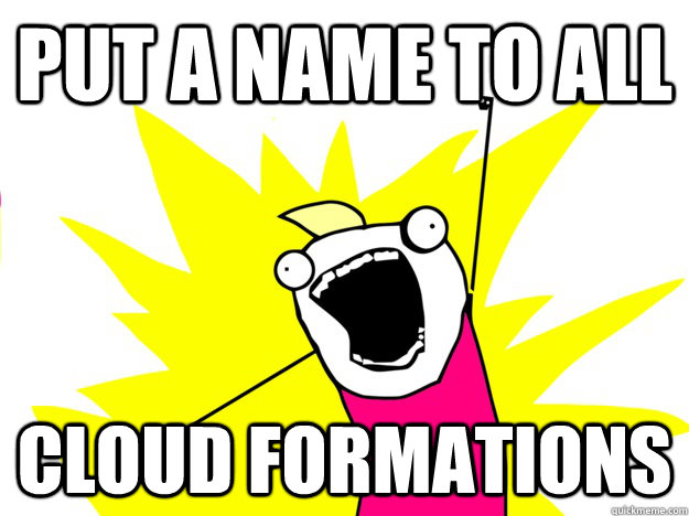 put a name to all cloud formations - Do All The Things