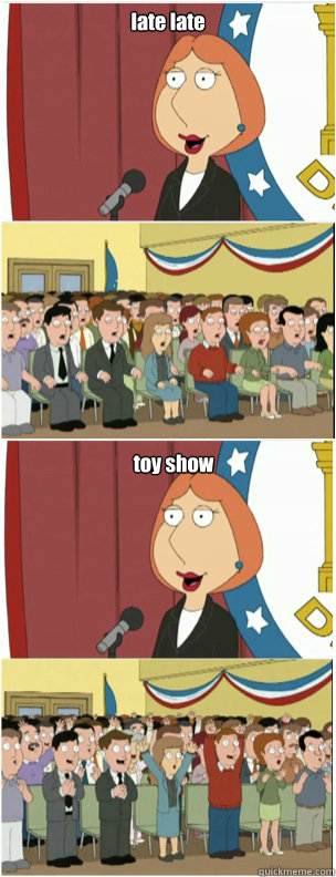 late late toy show - 911 lois
