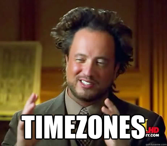 timezones - Ancient Aliens