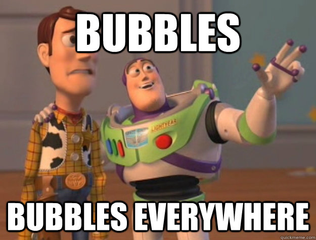 bubbles bubbles everywhere - Buzz Lightyear