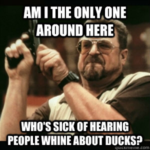 am i the only one around here whos sick of hearing people w - Am I The Only One Round Here