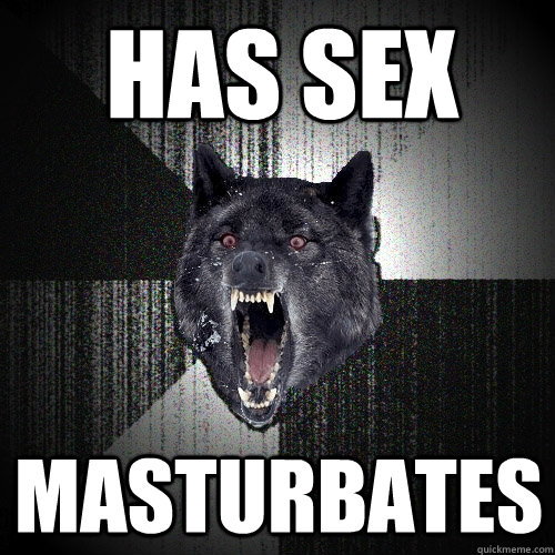 has sex masturbates - Insanity Wolf